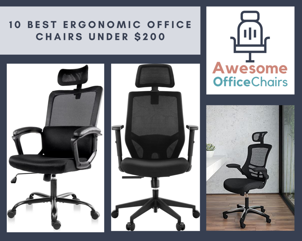 10 Best Ergonomic Office Chairs Under $200 - Featured Image